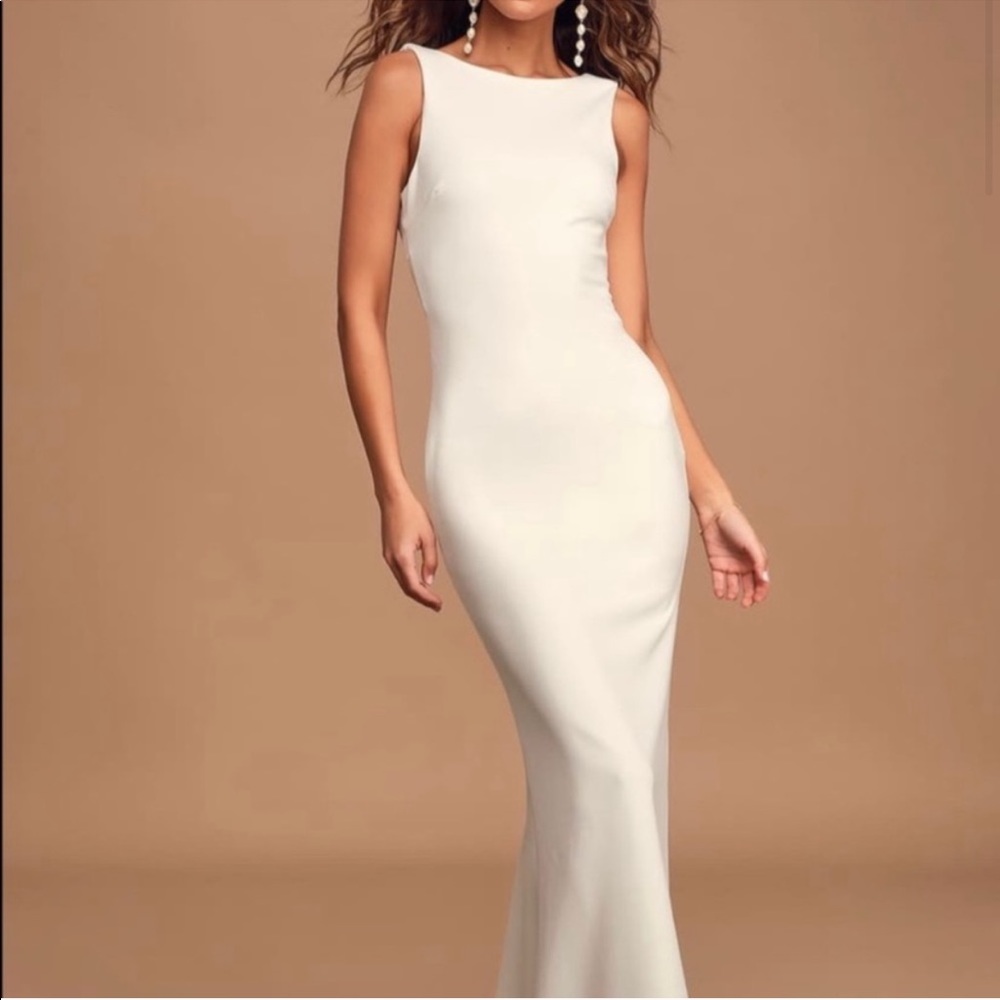 LULUs Love In Your Eyes Ivory Dress